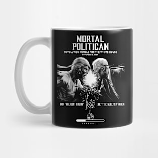 Mortal Politican - Trump vs Biden Mug